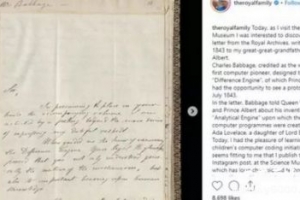 英女王首次發(fā)ins內(nèi)容是什么？英國女王首次發(fā)ins慶祝她訪問科學(xué)博物館